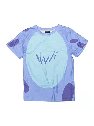 Pre-owned Assorted Brands Kids' Short Sleeve T-shirt In Blue