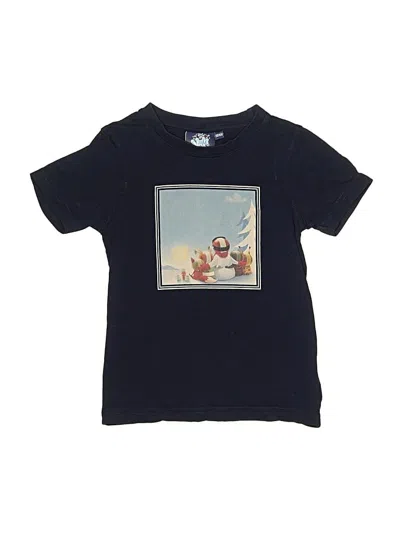 Pre-owned Assorted Brands Kids' Short Sleeve T-shirt In Blue