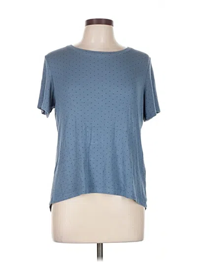 Pre-owned Assorted Brands Short Sleeve T-shirt In Blue