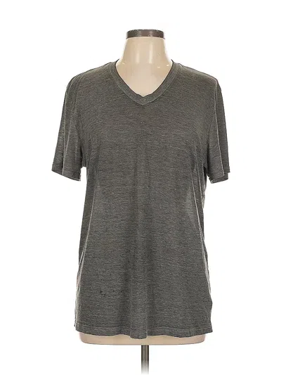 Pre-owned Assorted Brands Short Sleeve T-shirt In Gray