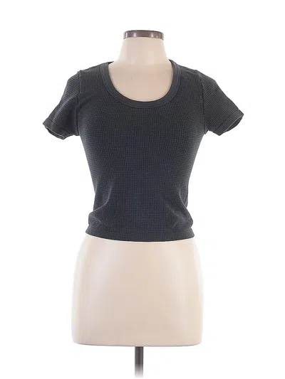 Pre-owned Assorted Brands Short Sleeve T-shirt In Gray