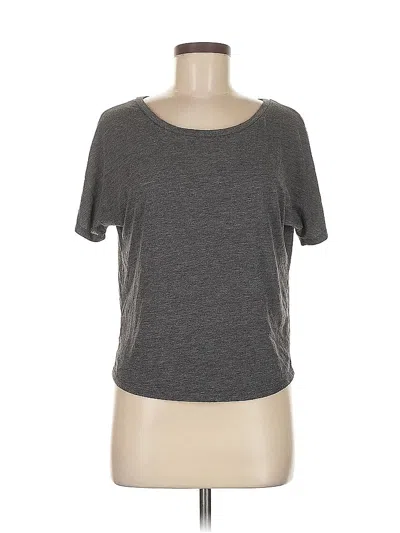 Pre-owned Assorted Brands Short Sleeve T-shirt In Gray