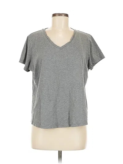 Pre-owned Assorted Brands Short Sleeve T-shirt In Gray