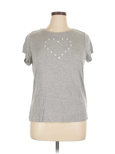 Pre-owned Assorted Brands Short Sleeve T-shirt In Gray