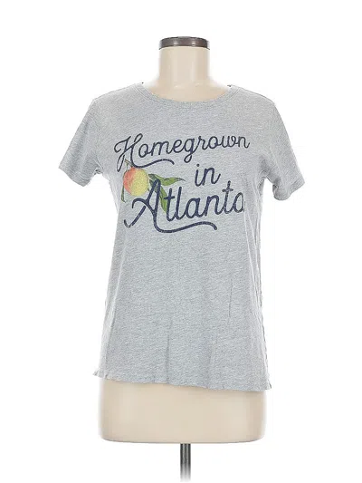 Pre-owned Assorted Brands Short Sleeve T-shirt In Gray