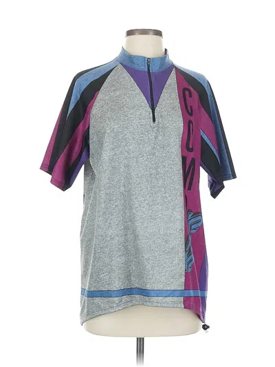 Pre-owned Assorted Brands Short Sleeve T-shirt In Gray