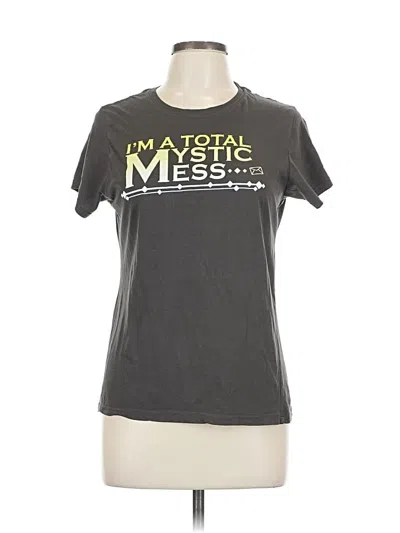 Pre-owned Assorted Brands Short Sleeve T-shirt In Gray