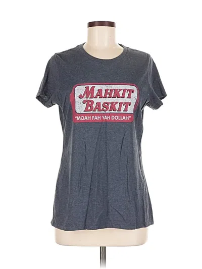 Pre-owned Assorted Brands Short Sleeve T-shirt In Gray
