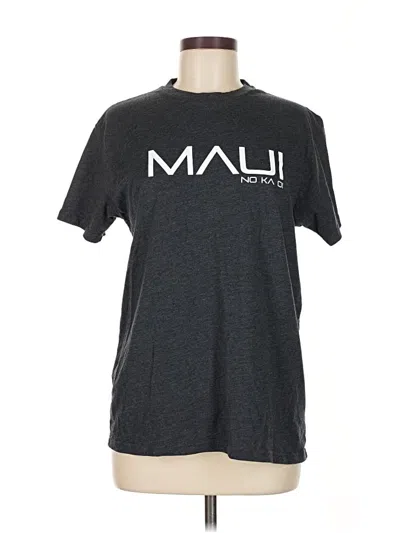 Pre-owned Assorted Brands Short Sleeve T-shirt In Gray