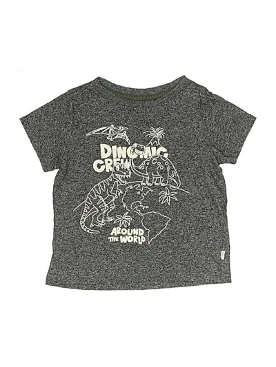 Pre-owned Assorted Brands Kids' Short Sleeve T-shirt In Gray
