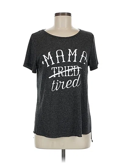 Pre-owned Assorted Brands Short Sleeve T-shirt In Gray