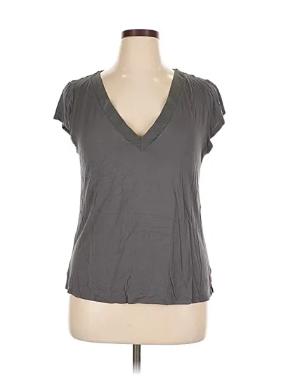 Pre-owned Assorted Brands Short Sleeve T-shirt In Gray