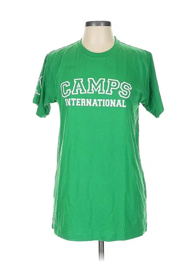 Pre-owned Assorted Brands Short Sleeve T-shirt In Green