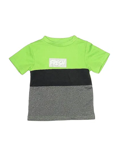 Pre-owned Assorted Brands Kids' Short Sleeve T-shirt In Green