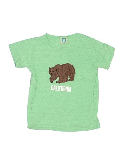Pre-owned Assorted Brands Kids' Short Sleeve T-shirt In Green