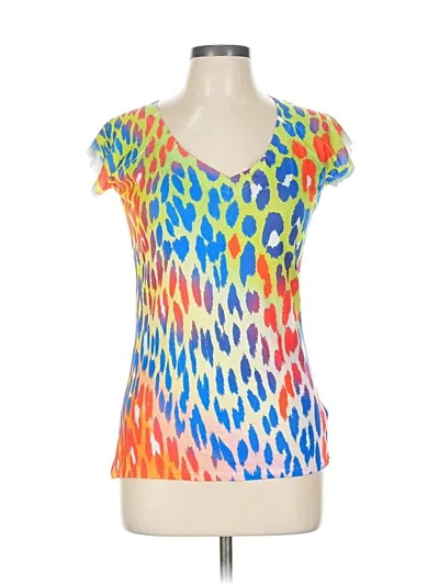 Pre-owned Assorted Brands Short Sleeve T-shirt In Orange