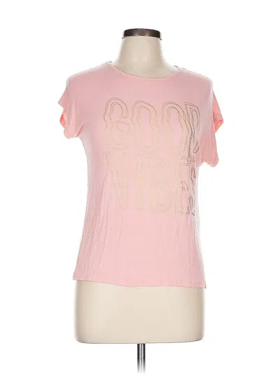 Pre-owned Assorted Brands Short Sleeve T-shirt In Pink