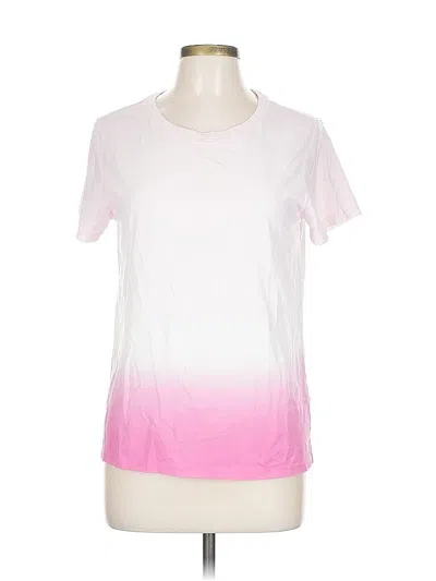 Pre-owned Assorted Brands Short Sleeve T-shirt In Pink