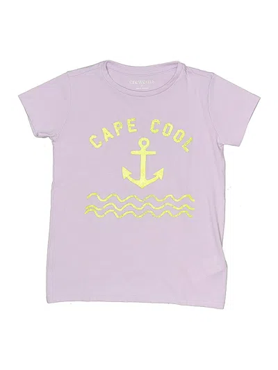 Pre-owned Assorted Brands Kids' Short Sleeve T-shirt In Purple