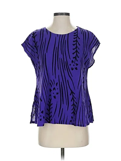 Pre-owned Assorted Brands Short Sleeve T-shirt In Purple