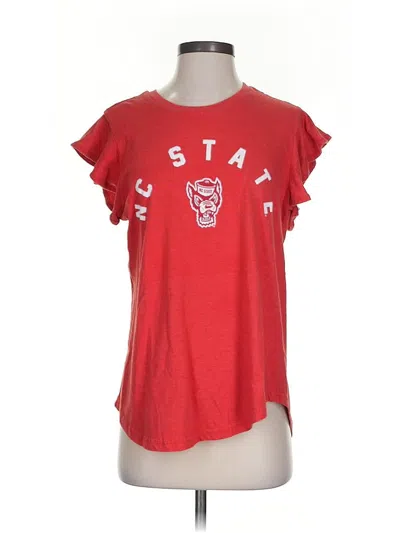 Pre-owned Assorted Brands Short Sleeve T-shirt In Red