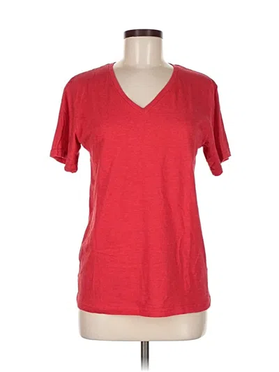Pre-owned Assorted Brands Short Sleeve T-shirt In Red
