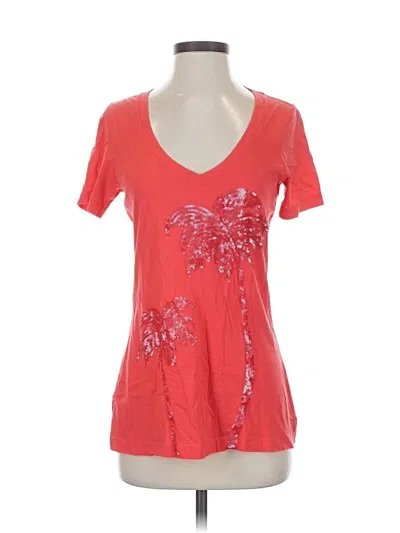 Pre-owned Assorted Brands Short Sleeve T-shirt In Red