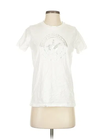 Pre-owned Assorted Brands Short Sleeve T-shirt In White