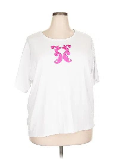 Pre-owned Assorted Brands Short Sleeve T-shirt In White