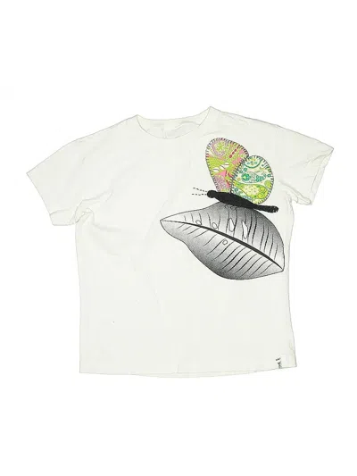 Pre-owned Assorted Brands Kids' Short Sleeve T-shirt In White