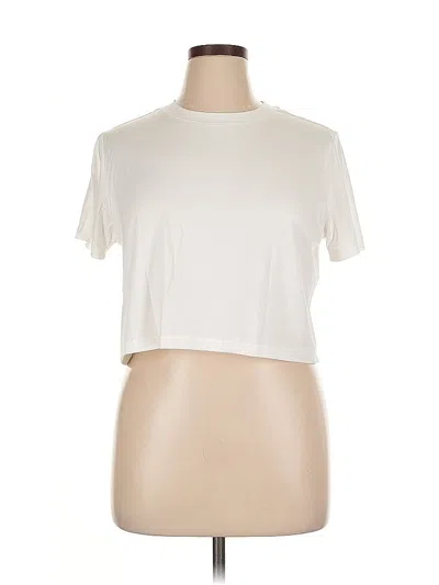 Pre-owned Assorted Brands Short Sleeve T-shirt In White