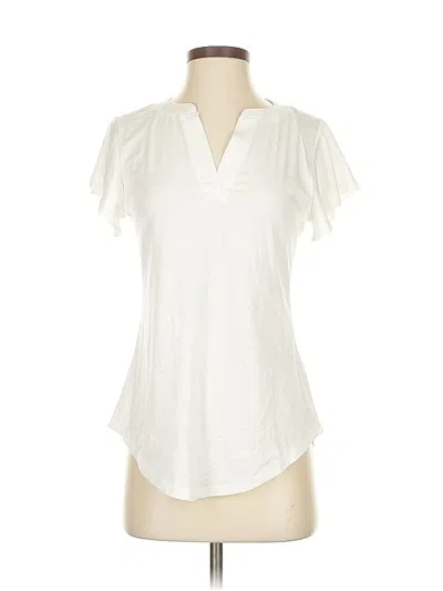 Pre-owned Assorted Brands Short Sleeve T-shirt In White