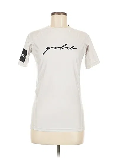 Pre-owned Assorted Brands Short Sleeve T-shirt In White