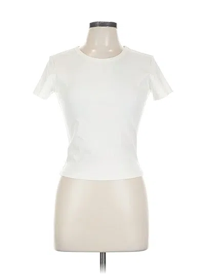 Pre-owned Assorted Brands Short Sleeve T-shirt In White