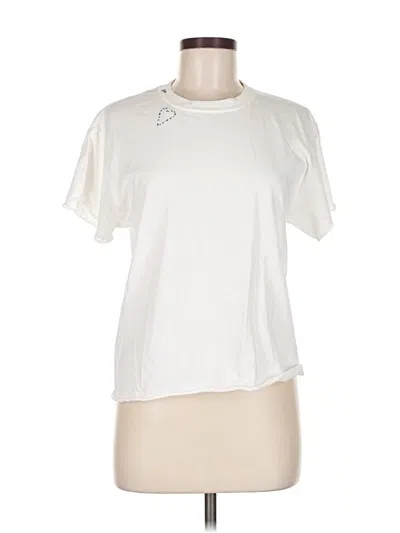 Pre-owned Assorted Brands Short Sleeve T-shirt In White