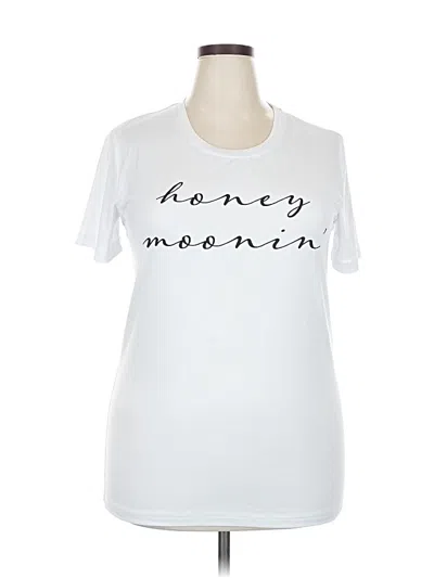 Pre-owned Assorted Brands Short Sleeve T-shirt In White