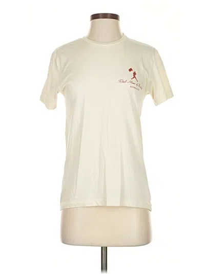 Pre-owned Assorted Brands Short Sleeve T-shirt In White