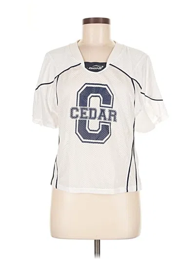 Pre-owned Assorted Brands Short Sleeve T-shirt In White