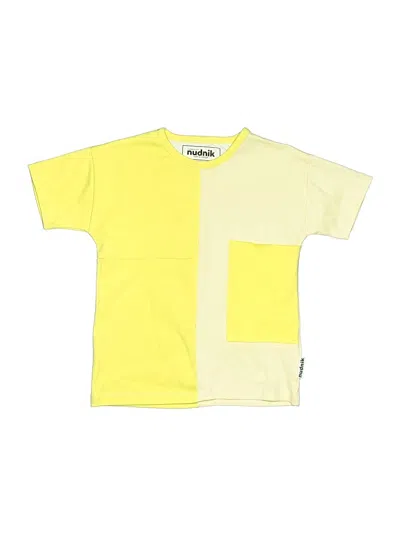 Pre-owned Assorted Brands Kids' Short Sleeve T-shirt In Yellow