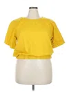 Assorted Brands Short Sleeve T-shirt In Yellow