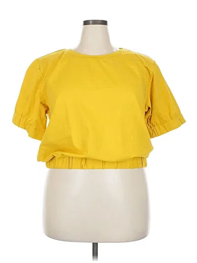 Assorted Brands Short Sleeve T-shirt In Yellow