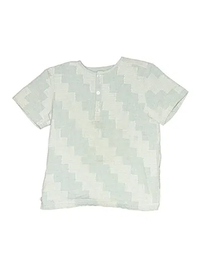 Pre-owned Assorted Brands Kids' Short Sleeve Top Blue Tops