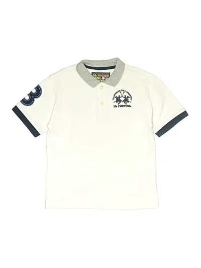 Pre-owned Assorted Brands Kids' Short Sleeve Top Ivory Tops