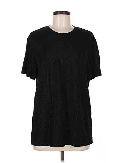Pre-owned Assorted Brands Short Sleeve T-shirt In Black