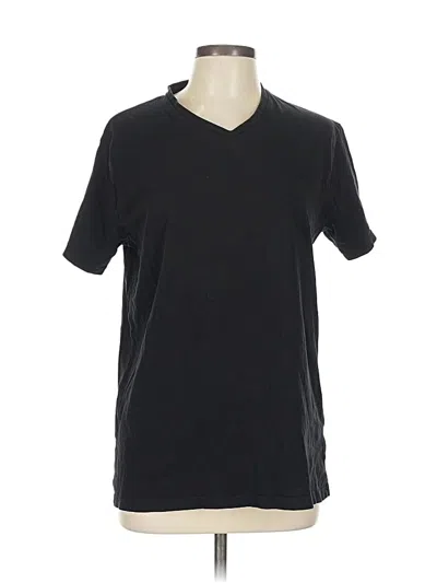 Pre-owned Assorted Brands Short Sleeve T-shirt In Black