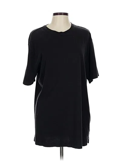 Pre-owned Assorted Brands Short Sleeve T-shirt In Black