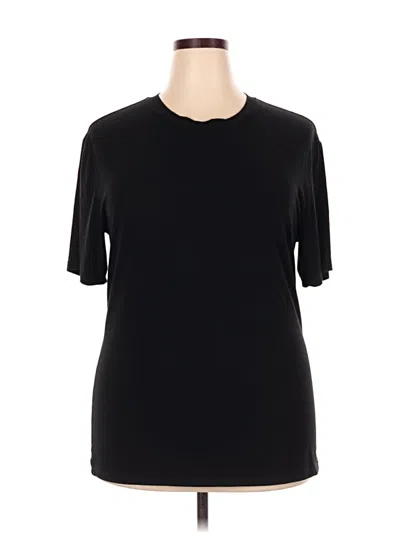 Pre-owned Assorted Brands Short Sleeve T-shirt In Black