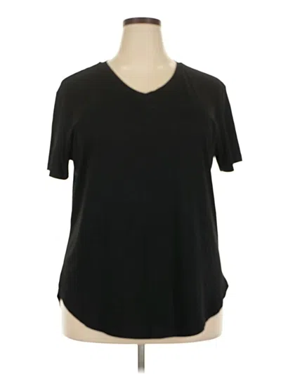 Assorted Brands Short Sleeve T-shirt In Black