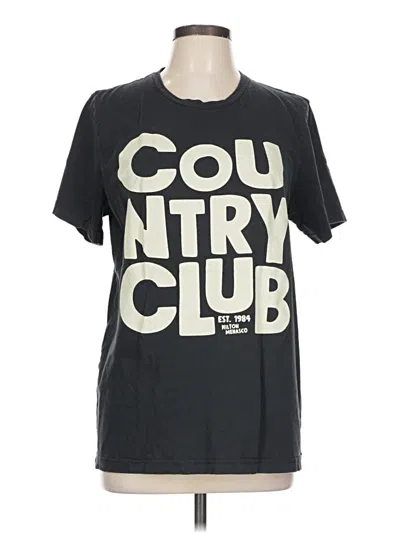 Pre-owned Assorted Brands Short Sleeve T-shirt In Black