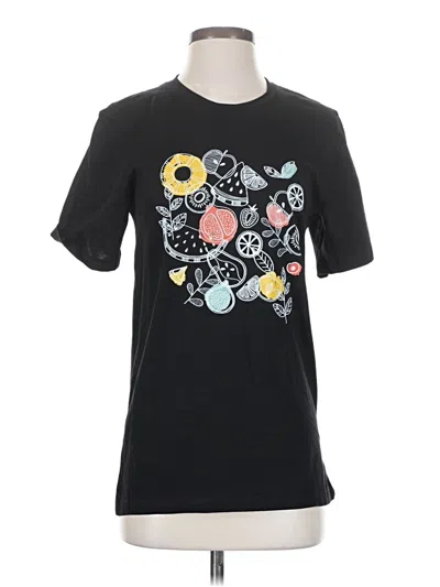 Pre-owned Assorted Brands Short Sleeve T-shirt In Black
